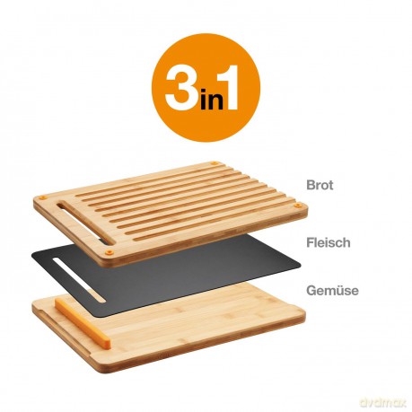 Fiskars - FunctionalForm Bamboo Cutting Boards - Set of 3