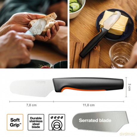 Fiskars - FunctionalForm Butter Knife - 8 cm