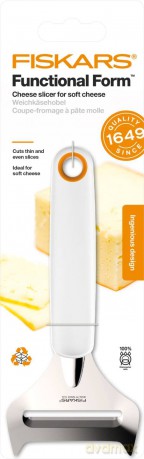 Fiskars - FunctionalForm Cheese Slicer for Soft Cheese