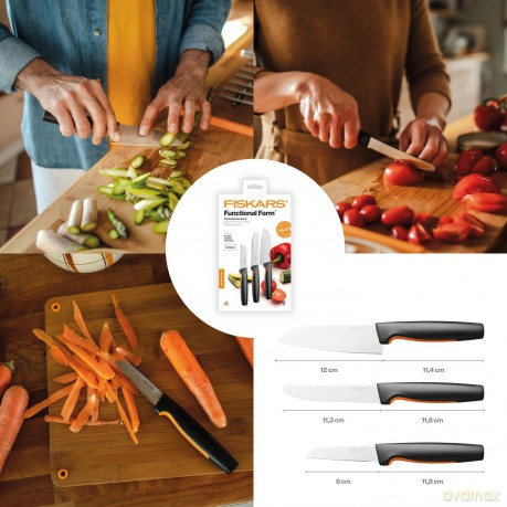 Fiskars - FunctionalForm Favourite Knife Set