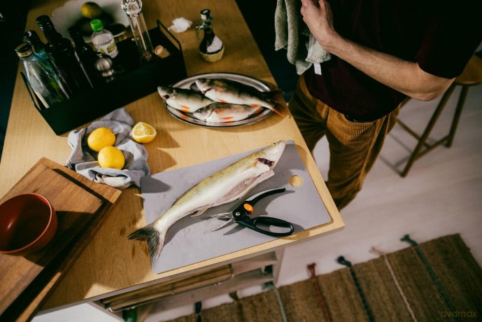 Fiskars - FunctionalForm Fishing Scissors - 22 cm
