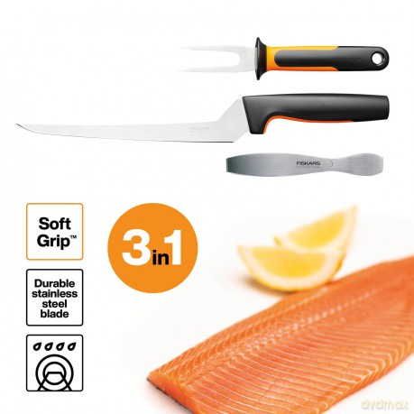Fiskars - FunctionalForm Fishing Set - 3 Parts