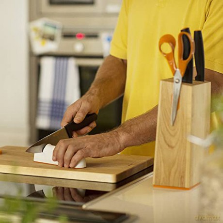 Fiskars - FunctionalForm Knife Sharpener - White