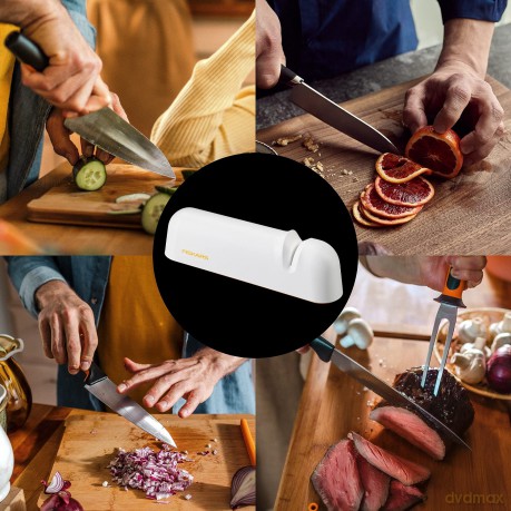 Fiskars - FunctionalForm Knife Sharpener - White