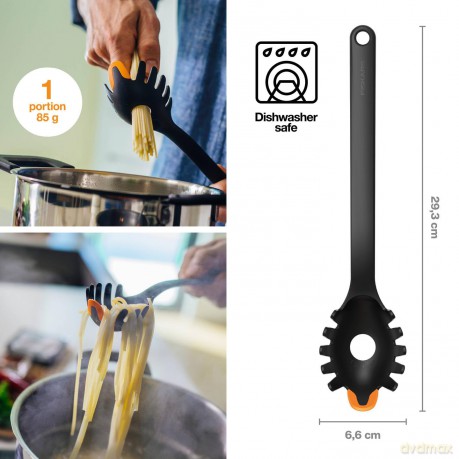 Fiskars - FunctionalForm Pasta Spoon - Easy Pasta Serving