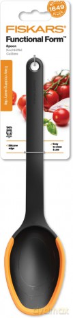 Fiskars - FunctionalForm Pot Spoon with Silicone - Gentle on Cookware