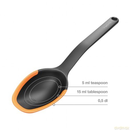 Fiskars - FunctionalForm Pot Spoon with Silicone - Gentle on Cookware
