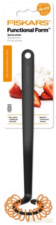 Fiskars - FunctionalForm Spiral Whisk - Perfect for Sauces and Dressings
