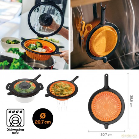 Fiskars - FunctionalForm Strainer - Fast and Easy Draining for Everyday Cooking