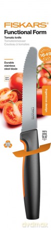 Fiskars - FunctionalForm Tomato Knife - 11 cm
