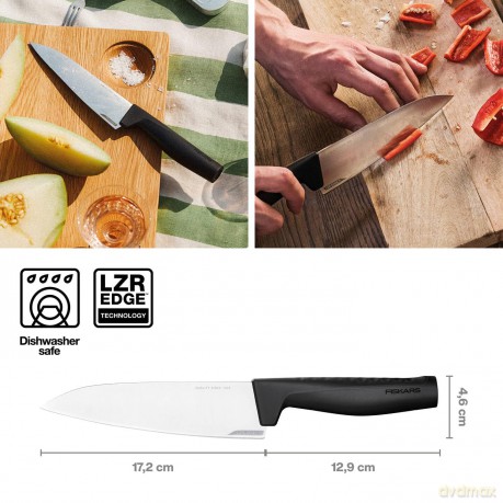 Fiskars - Hard Edge Chef's Knife 17.2 cm