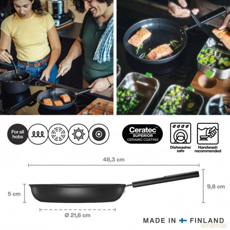 Fiskars - Hard Face Frying Pan 26 cm