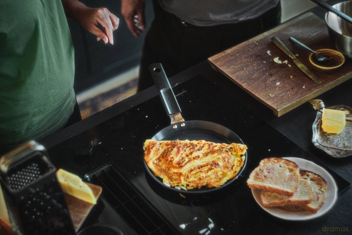 Patelnia do naleśników Fiskars - Hard Face Omelette Pan 22 cm
