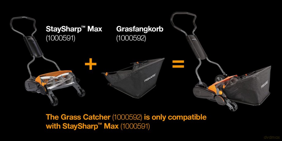 Fiskars - StaySharp Max Reel Mower