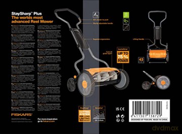 Fiskars - StaySharp Plus Reel Mower