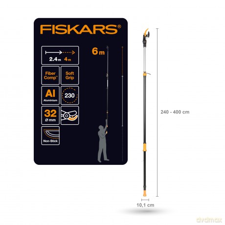 Fiskars - Telescopic Garden Cutter UPX86