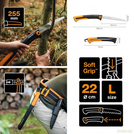 Fiskars - Xtract Garden Saw (L) SW75