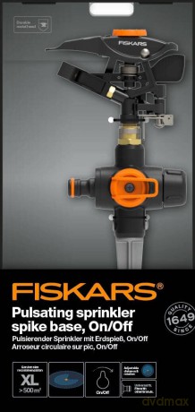 Zraszacz pulsacyjny Fiskars On/Off Pulsating Sprinkler - Spike base