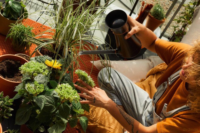 Fiskars Watering can 1,2 L for indoor and outdoor plants