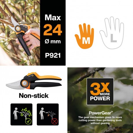 Fiskars Xseries PowerGear pruner bypass M P921