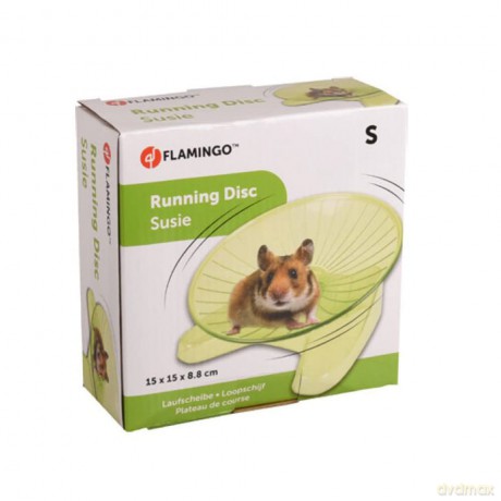 Flamingo - Running disc in plastic for hamsters and mice - S