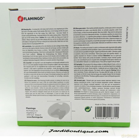 Flamingo - Running disc in plastic for hamsters and mice - S