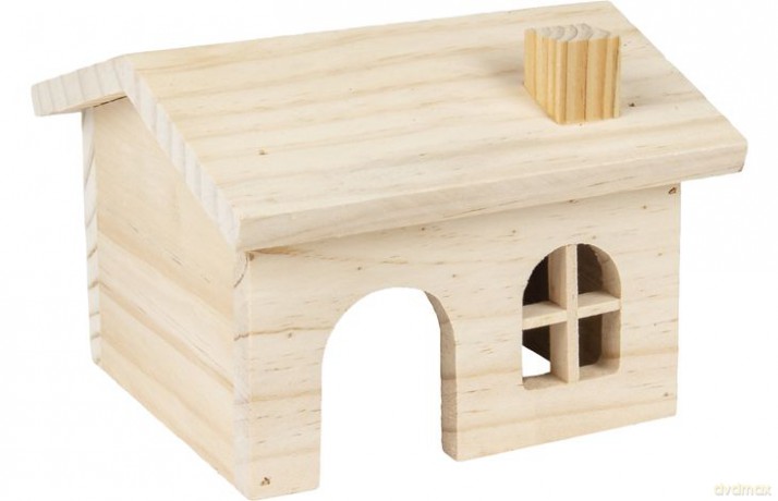 Flamingo - Small Hamster house 15x15x11cm - (540058516264)