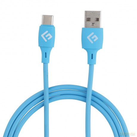 Floating Grip 0,5M Silicone USB-C Cable (Blue)