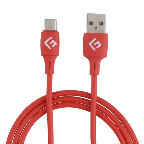 Floating Grip 0,5M Silicone USB-C Cable (Red)