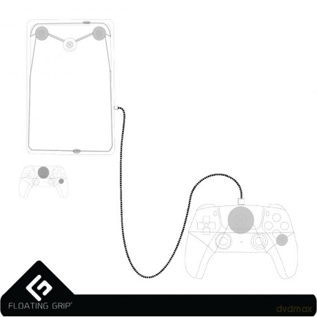 Floating Grip 3M Silicone USB-C Cable (Black)