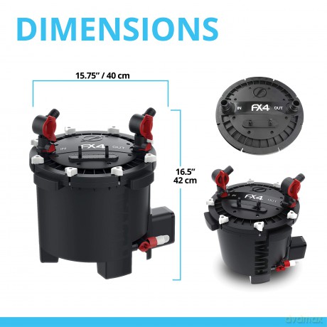 Fluval - FX4 -Canister Filter 2650 l/h