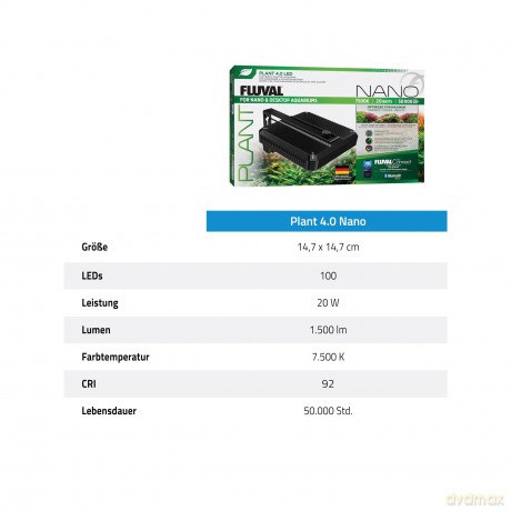 Fluval - Nano Plant LED 4.0 - 20W