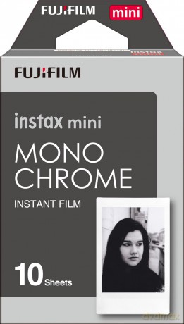 Fuji - Instax Mini Film Monochrome 10-Pack