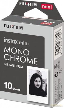 Fuji - Instax Mini Film Monochrome 10-Pack