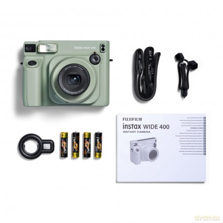 Fuji - Instax Wide 400 Instant Camera Green