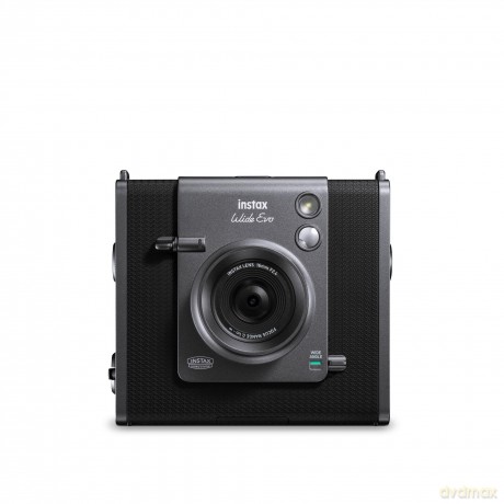 Fuji - Instax Wide EVO Black Hybrid Camera