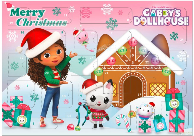 Gabby's Dollhouse - Kalendarz Adwentowy (6600000155)
