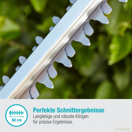 Gardena - Battery Hedge Trimmer ComfortCut 60/18V P4A - Ready-To-Use Set - 60 cm blades