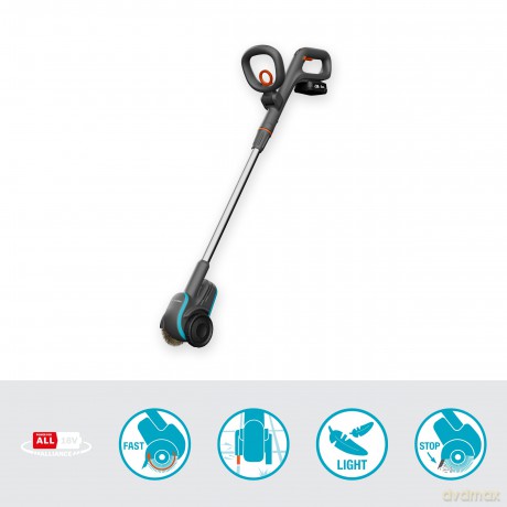 Gardena - Battery Weed Brush EasyWeed Set