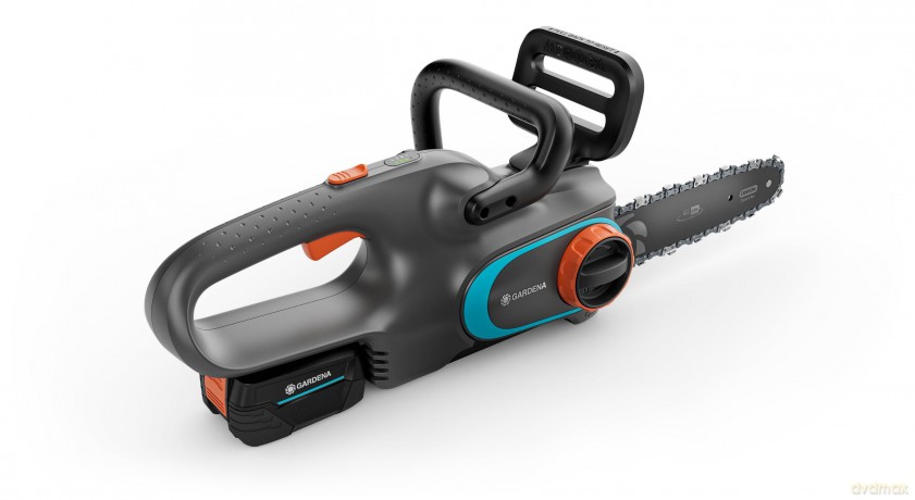 Gardena - Chainsaw PowerSaw 250/18V Ready-To-Use - Battery-Powered with 18V P4A Battery - 25 cm chain bar