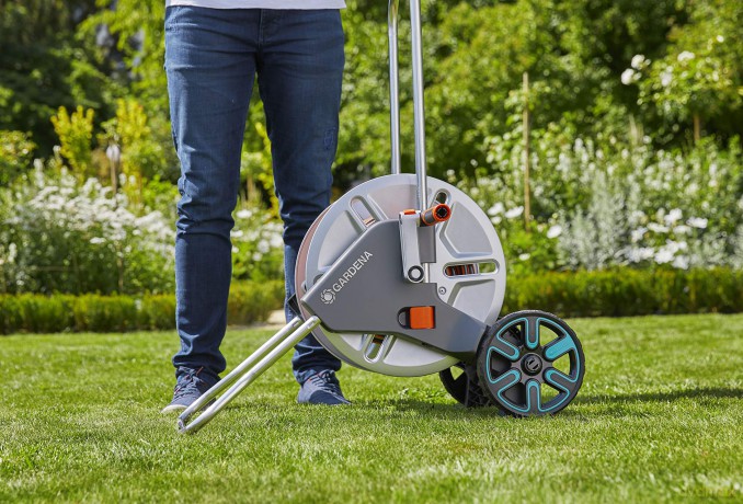 Gardena - CleverRoll M Easy Metal Set - Medium-sized gardens