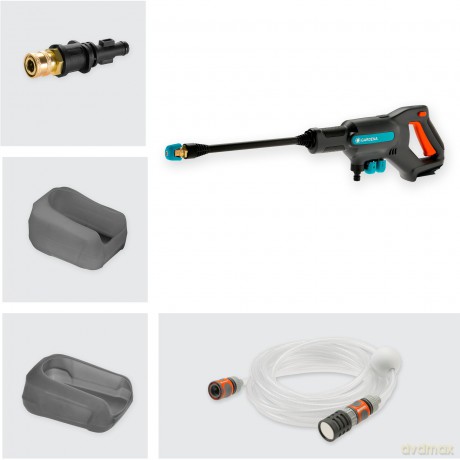 Gardena - GARDENA Battery Medium-Pressure Washer AquaClean 24/18V P4A solo