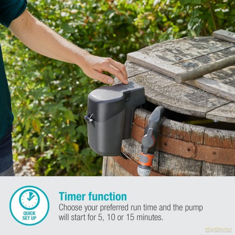 Gardena - GARDENA Battery Rainwater Tank Pump 2000/2 18V P4A solo