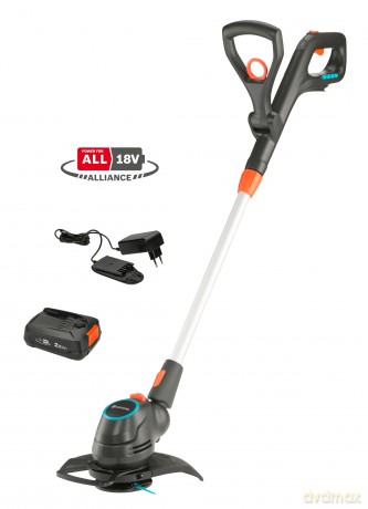 Gardena - GARDENA Battery Trimmer ComfortCut Li-18/23 Ready-To-Use Set