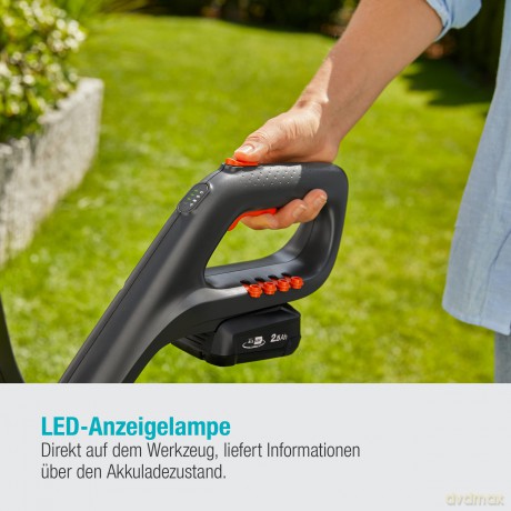Gardena - GARDENA Battery Trimmer ComfortCut Li-18/23 Ready-To-Use Set