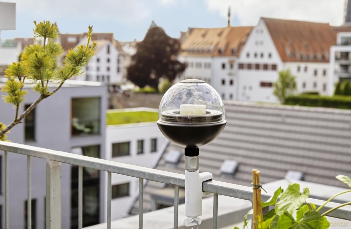 Gardena - GARDENA ClickUp! WindLight - Candles up to 6 cm in diameter and 8 cm in height