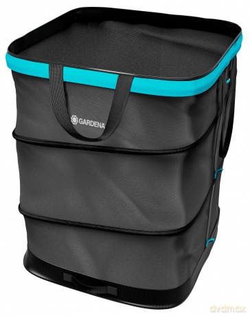 Gardena - GARDENA Garden Waste Bag Pop-Up Rectangular, Size M, Garden Sack for green waste - Size M
