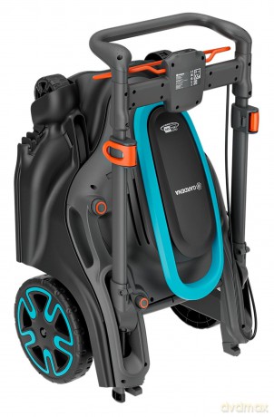 Gardena - GARDENA PowerMax Duo 46/36V Dual-Blade Lawnmower with P4A Battery - 46 cm