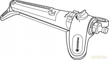 Gardena - Oscillating Sprinkler AquaZoom M 250/2 (E)