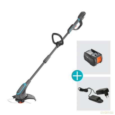 Gardena - PowerTrim 30 18V Grass Trimmer Set - 4.0 Ah